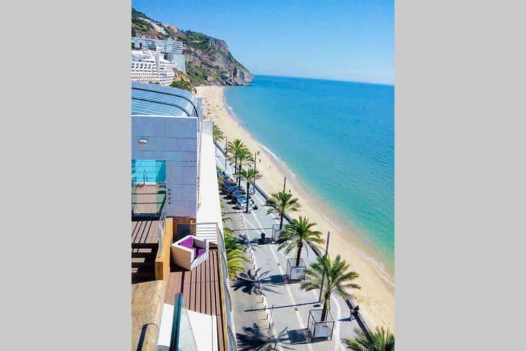 Estudio Vista Mar Com A/C E Acesso Privado A Praia Apartment เซซิมบรา ภายนอก รูปภาพ